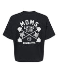 Moms Lifting Club Crop Shirt