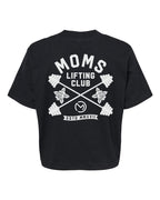 Moms Lifting Club Crop Shirt