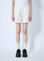 Moncler Women Logo Patch Shorts