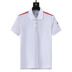 Moncler White T-Shirt with Collar