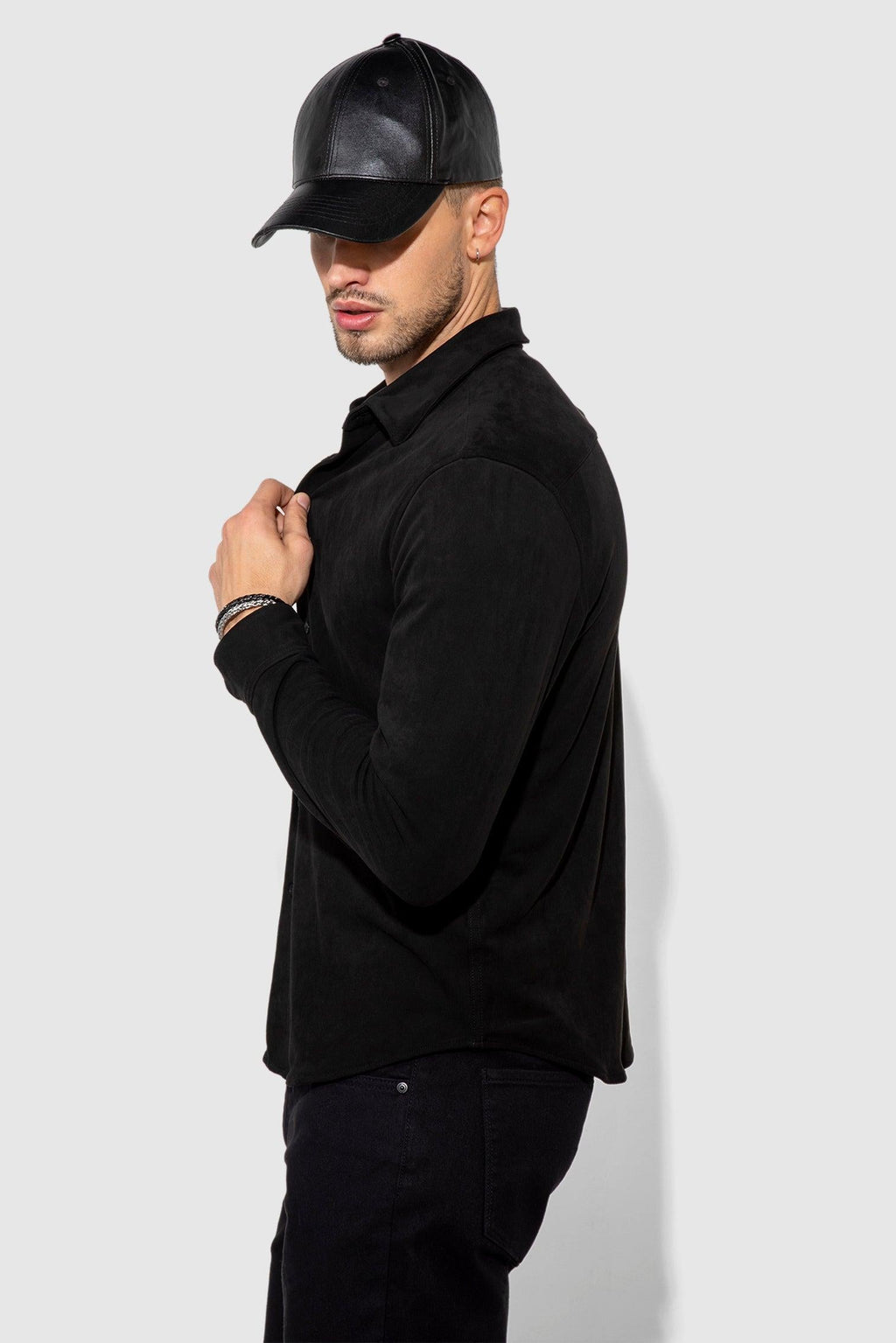 Cooper Butter Suede Noir