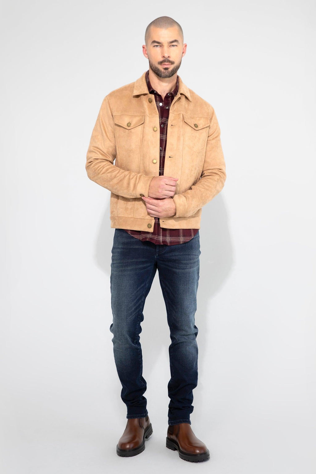 Dean Butter Suede Khaki