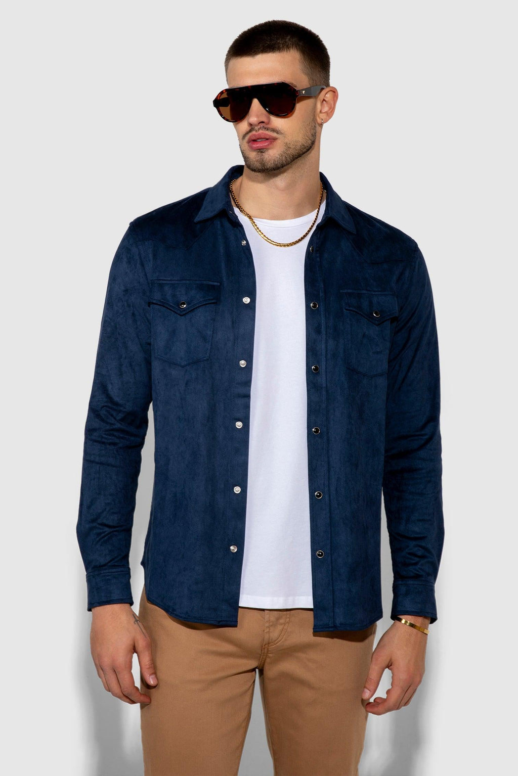 Eastwood Butter Suede Navy