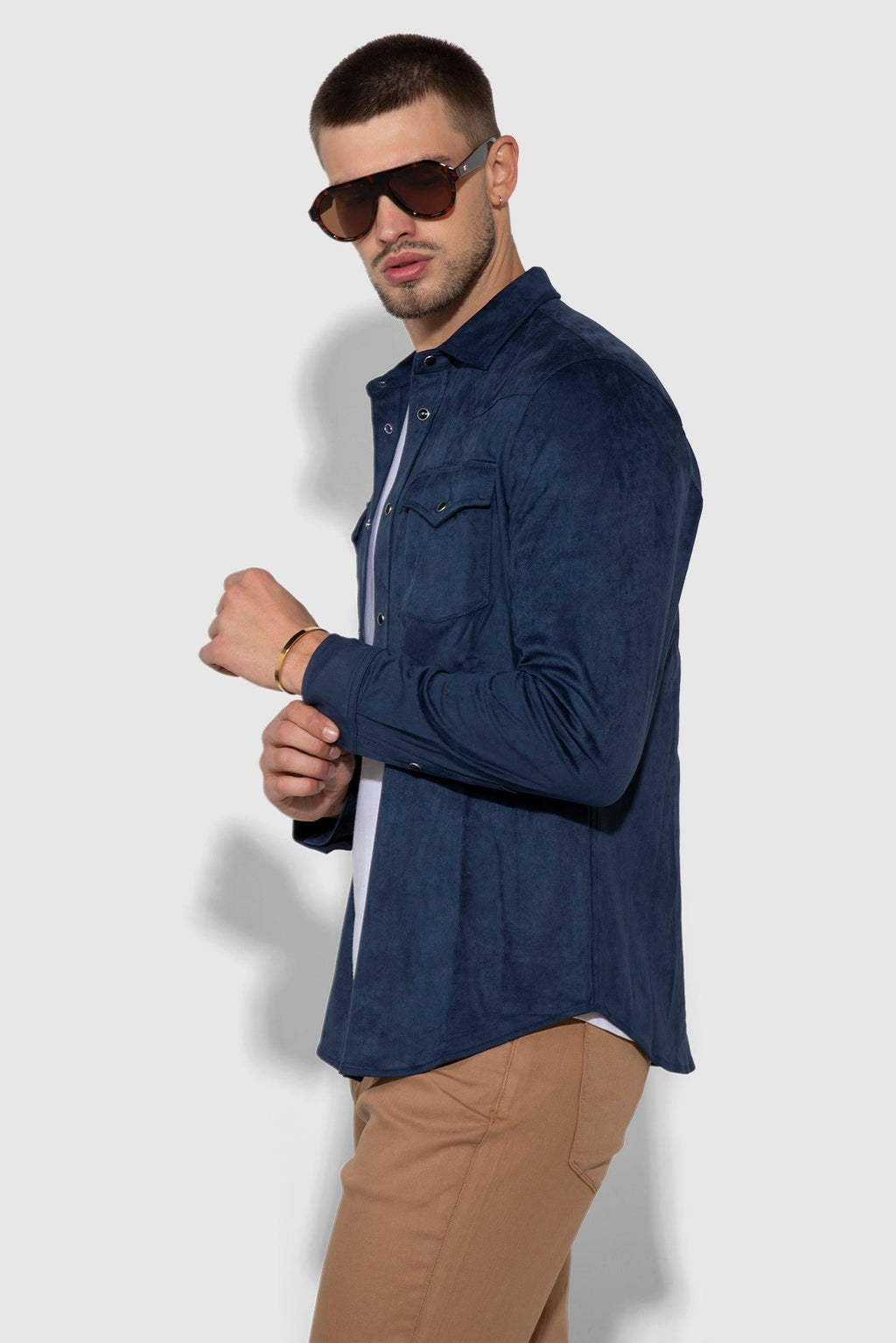 Eastwood Butter Suede Navy