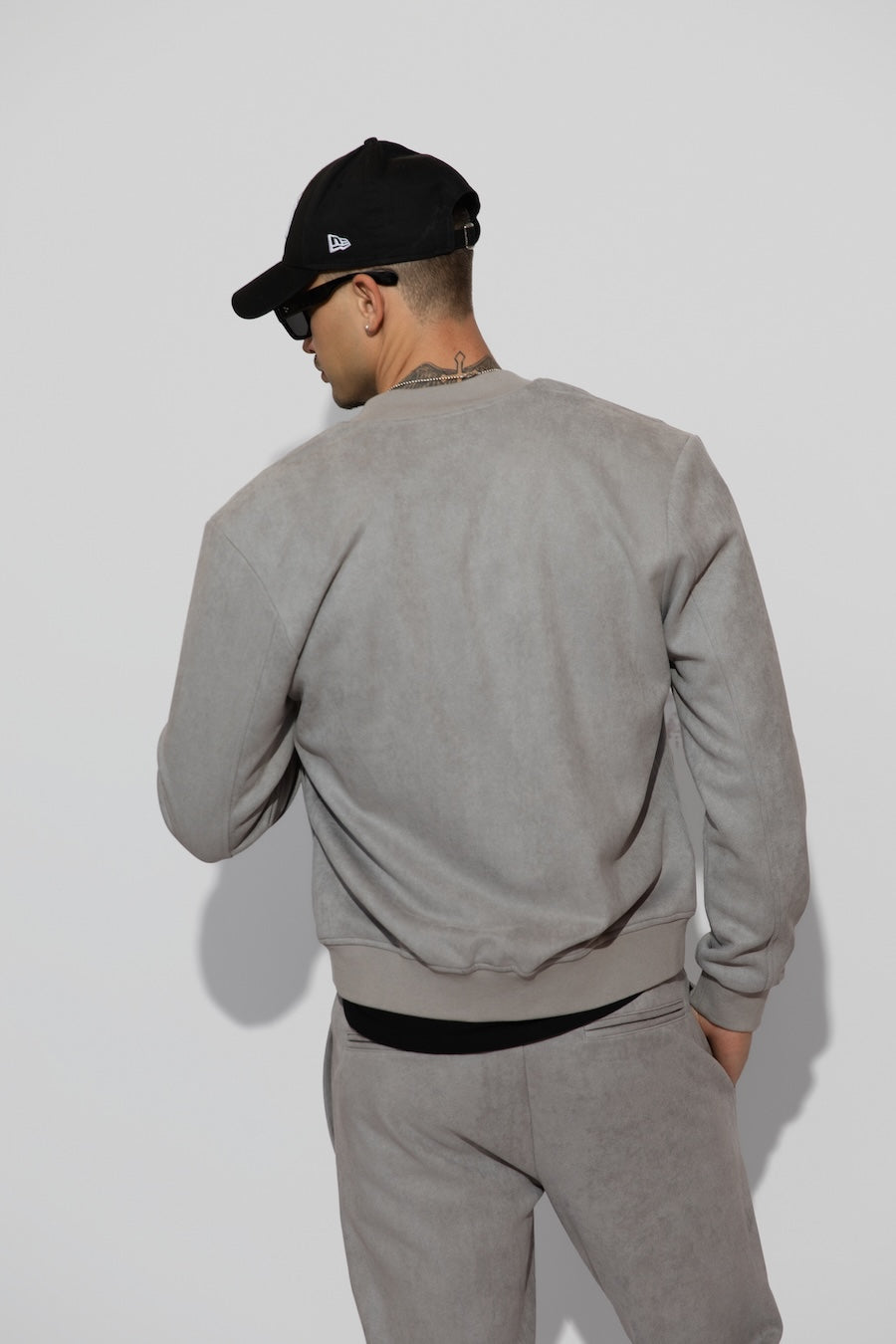 Maverick Butter Suede Cool Grey