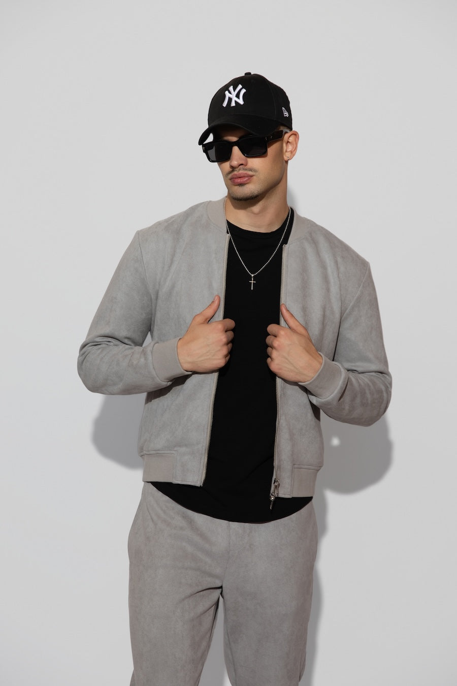Maverick Butter Suede Cool Grey
