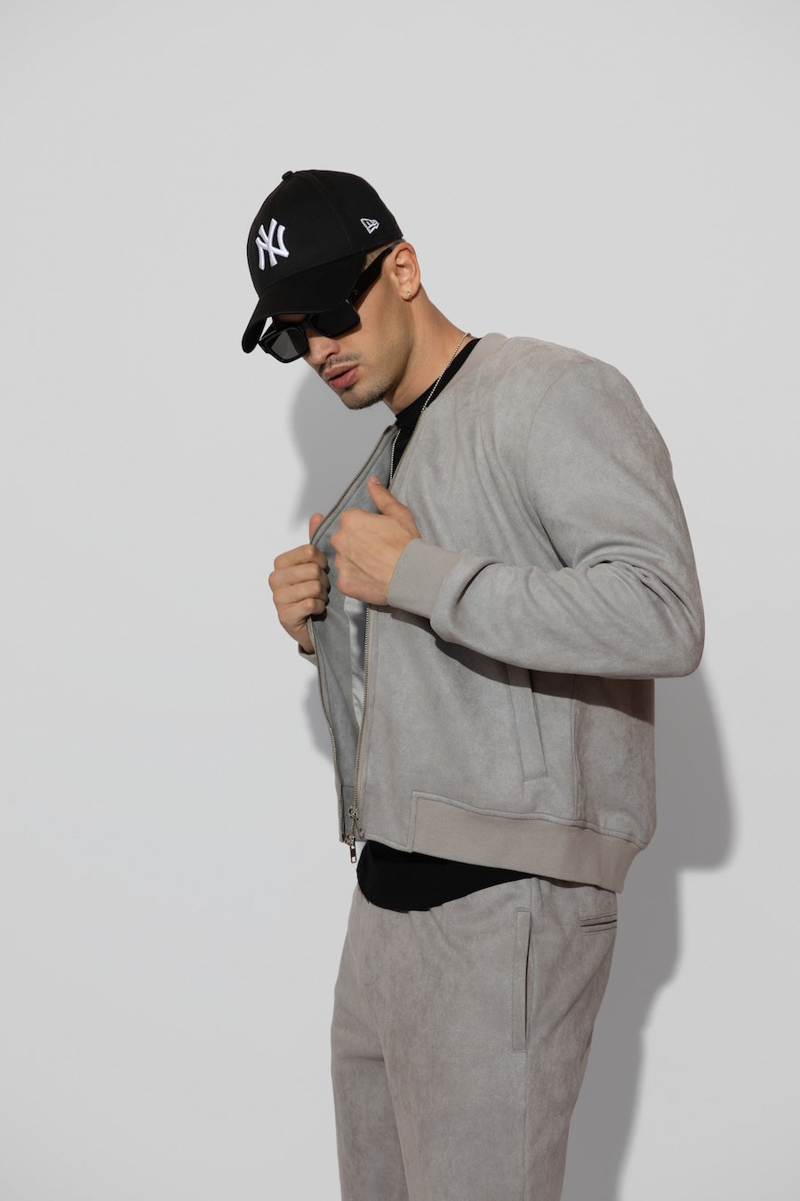 Maverick Butter Suede Cool Grey
