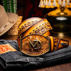 Montana Belt Mustard Brown