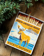 North American Moose Cabin Matches