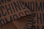 Moschino T-Shirt Without Collar 'Brown-Black'