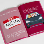 Surviving Motherhood... One Drink at a Time Hardcover Book - Funny Gag Joke Gift