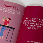 Surviving Motherhood... One Drink at a Time Hardcover Book - Funny Gag Joke Gift