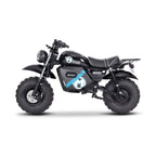 MotoTec 1500W 60V/20AH Electric Powered Mini Bike, Black (SAK32086)