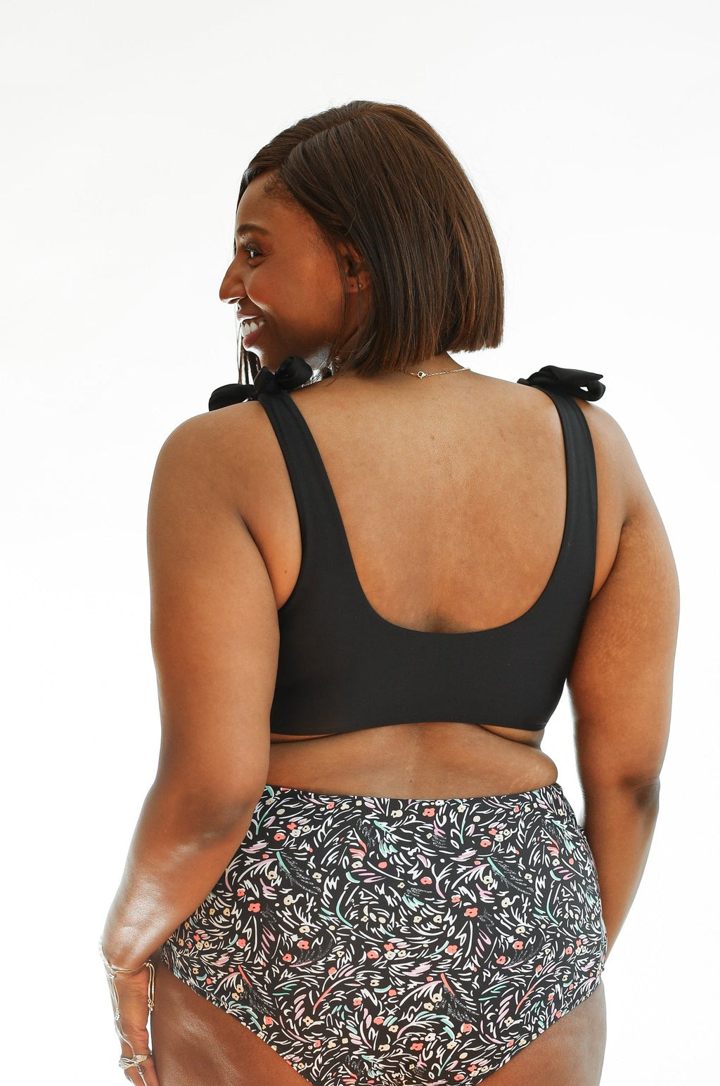Tie Shoulder Breastfeeding Swimsuit Top | FINAL SALE