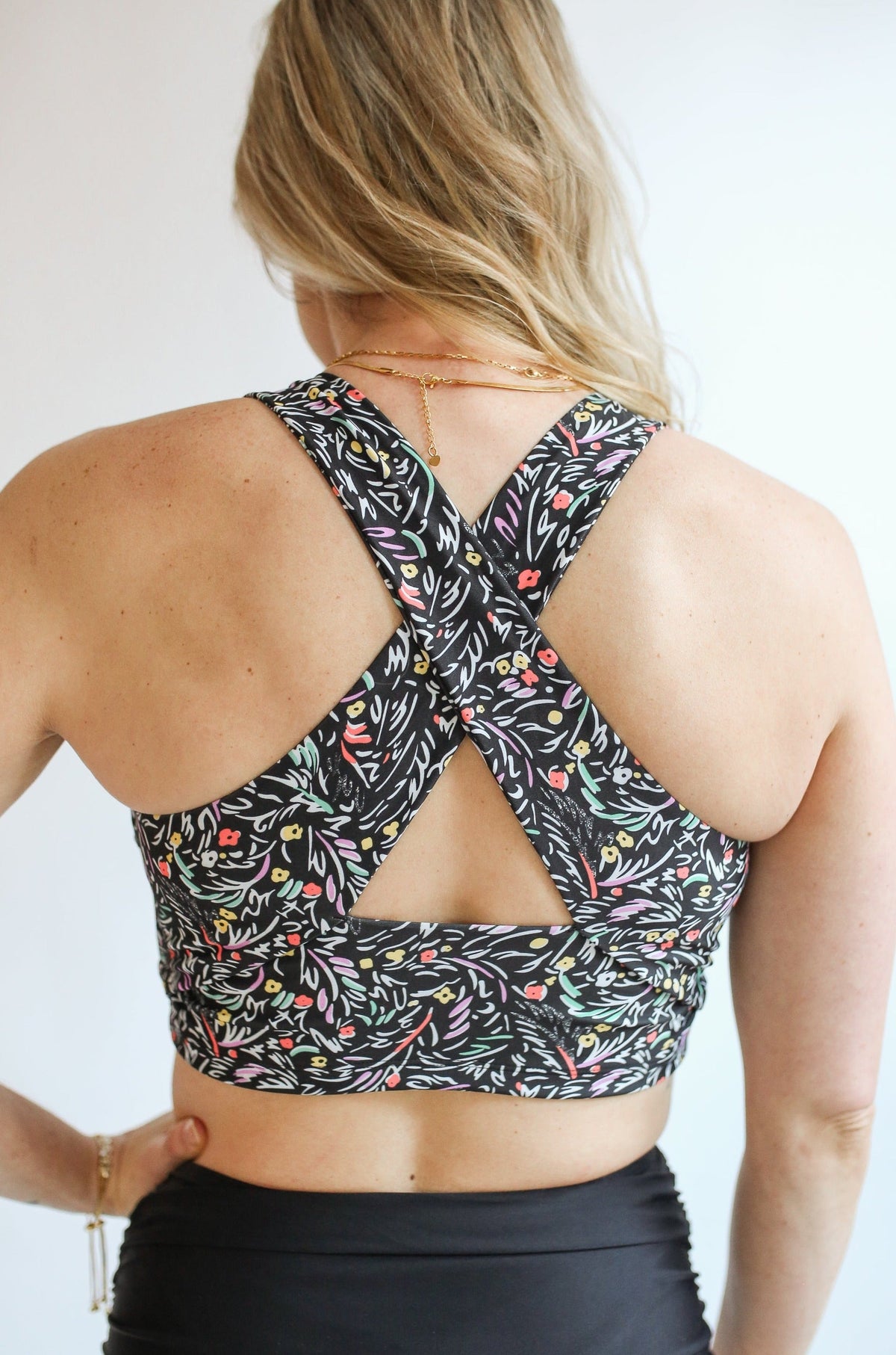 Crop Zip Up Breastfeeding Swimsuit Top | FINAL SALE