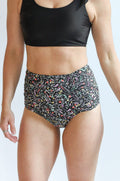 Moderate Coverage High Waist Bikini Bottoms | FINAL SALE
