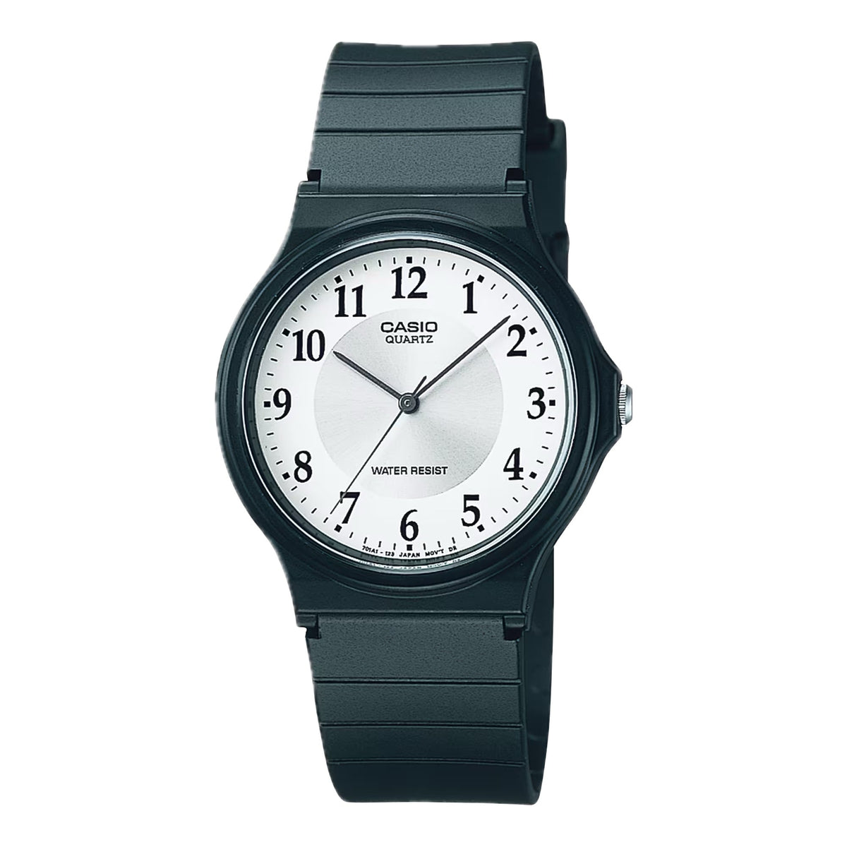 Casio Men's Classic Analog Watch with White Dial - MQ-24-7B3