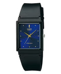 Casio Women's Black Watch with Blue Dial - MQ-38-2A