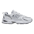 New Balance 530 Men's Sneakers — White/Navy Leather Low-Top