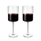 Laurel Crystal Red Wine Glasses Set of 2
