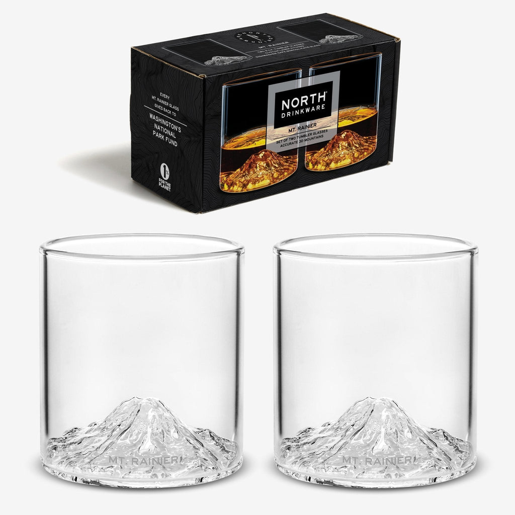 Mt. Rainier Tumbler Set of 2