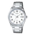 Casio Men’s Classic White Dial Stainless Steel Watch - MTP-1302D-7BV