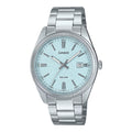 Casio Men's Blue _Dial Stainless Steel Bracelet Watch - MTP-1302DA-2A2VDF