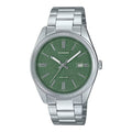 Casio Men’s Stainless Steel Analog Watch with Green Dial - MTP-1302DA-3AVDF