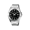 Casio Men's Black Dial Analog Watch with Stainless Steel Bracelet - MTP-1308D-1AV