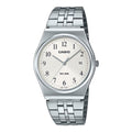 Casio Men's Stainless Steel Watch with White Dial - MTP-B145D-7BVDF