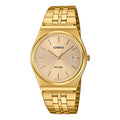 Casio Men's Gold Stainless Steel Watch with Champagne Dial - MTP-B145G-9AVDF