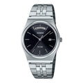 Casio Men's Stainless Steel Analog Watch Black Dial - MTP-B146D-1AVDF