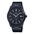 Casio Men’s Black Analog Watch Black Dial Steel Bracelet - MTP-VD03B-1AUDF