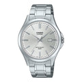 Casio Men’s Stainless Steel Analog Watch White Dial - MTS-115D-7AVDF