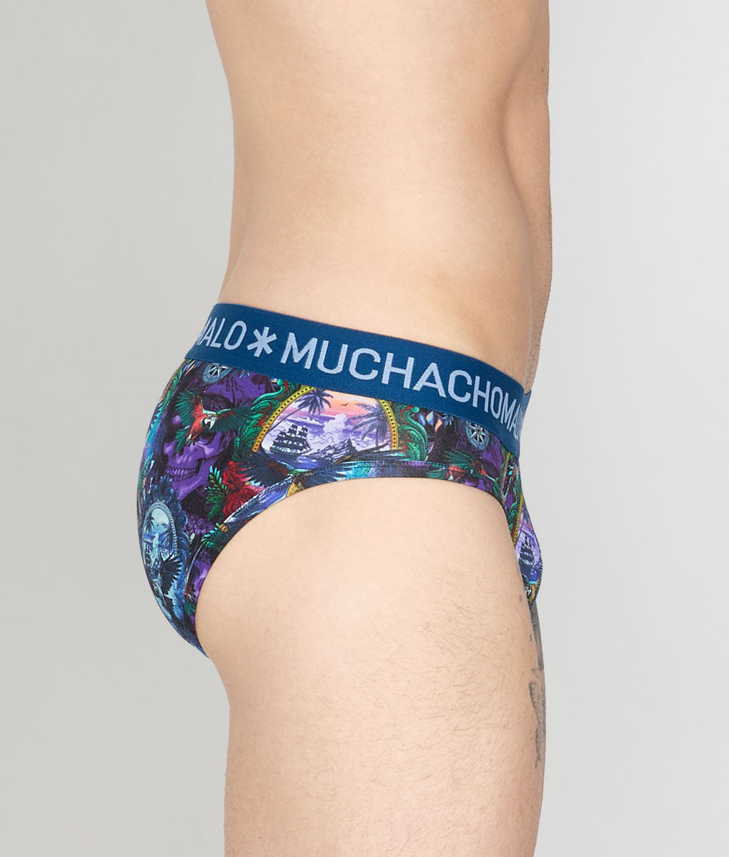 Muchachomalo Pirate Parrot Brief