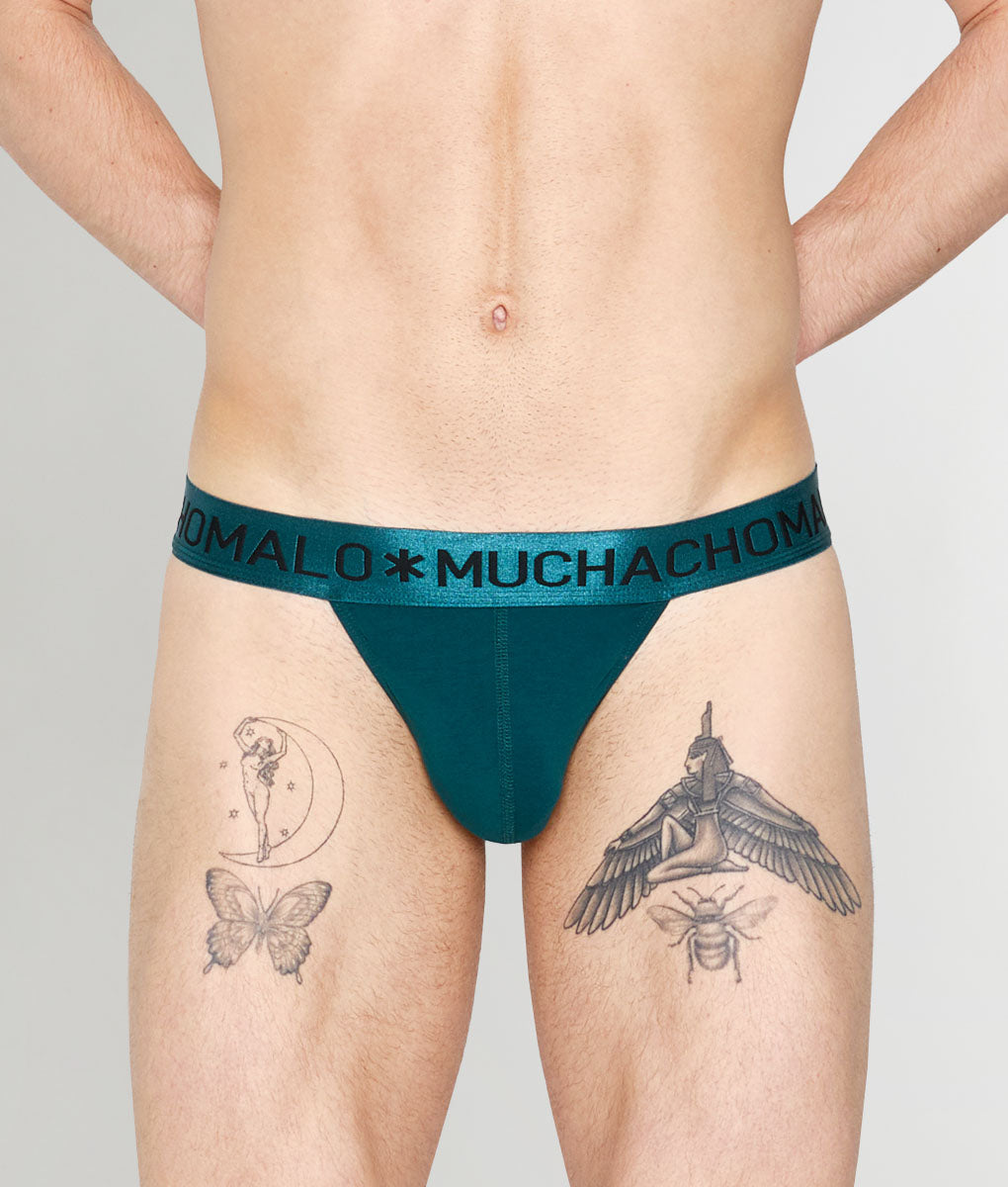 Muchachomalo Pink Cockatoo Solid Thong
