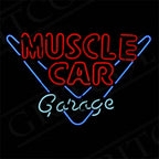 Muscle Car Garage Neon Ligth Sign