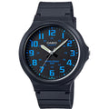 Casio Men's Casual Analog Watch with Blue Dial - MW-240-2BV