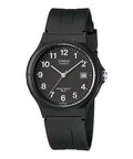 Casio Men's Black Dial Strap Analog Watch - MW-59-1BVDF
