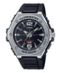 Casio Men's Heavy-Duty Chronograph Watch with Black Dial - MWC-100H-1AV