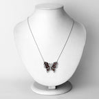 4.60 Carat Genuine Garnet .925 Sterling Silver Necklace
