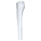Barocco Style Staple Men's Jeans - White