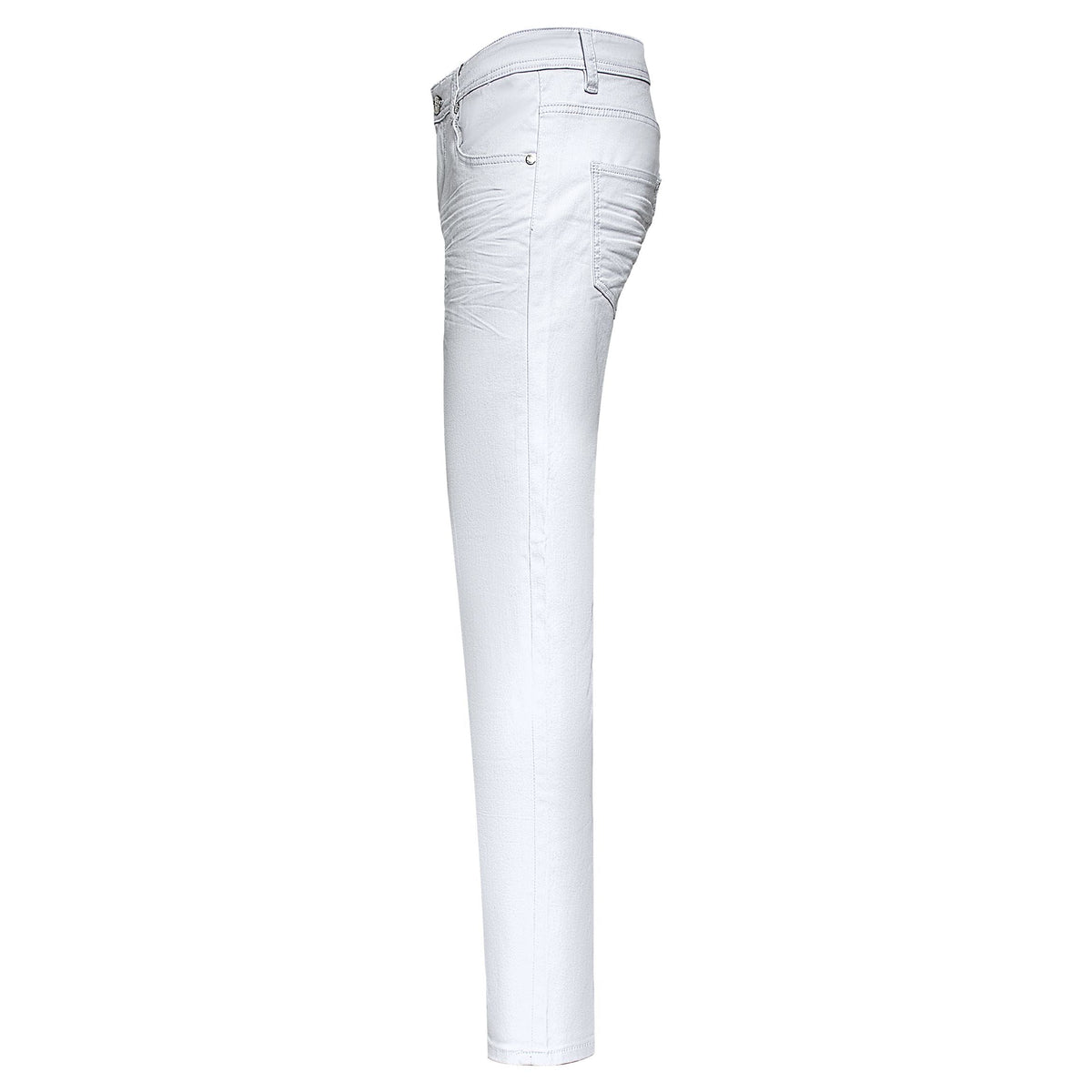 Barocco Style Staple Men's Jeans - White
