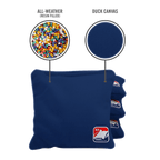 Navy Blue Daily 66x Cornhole Bags