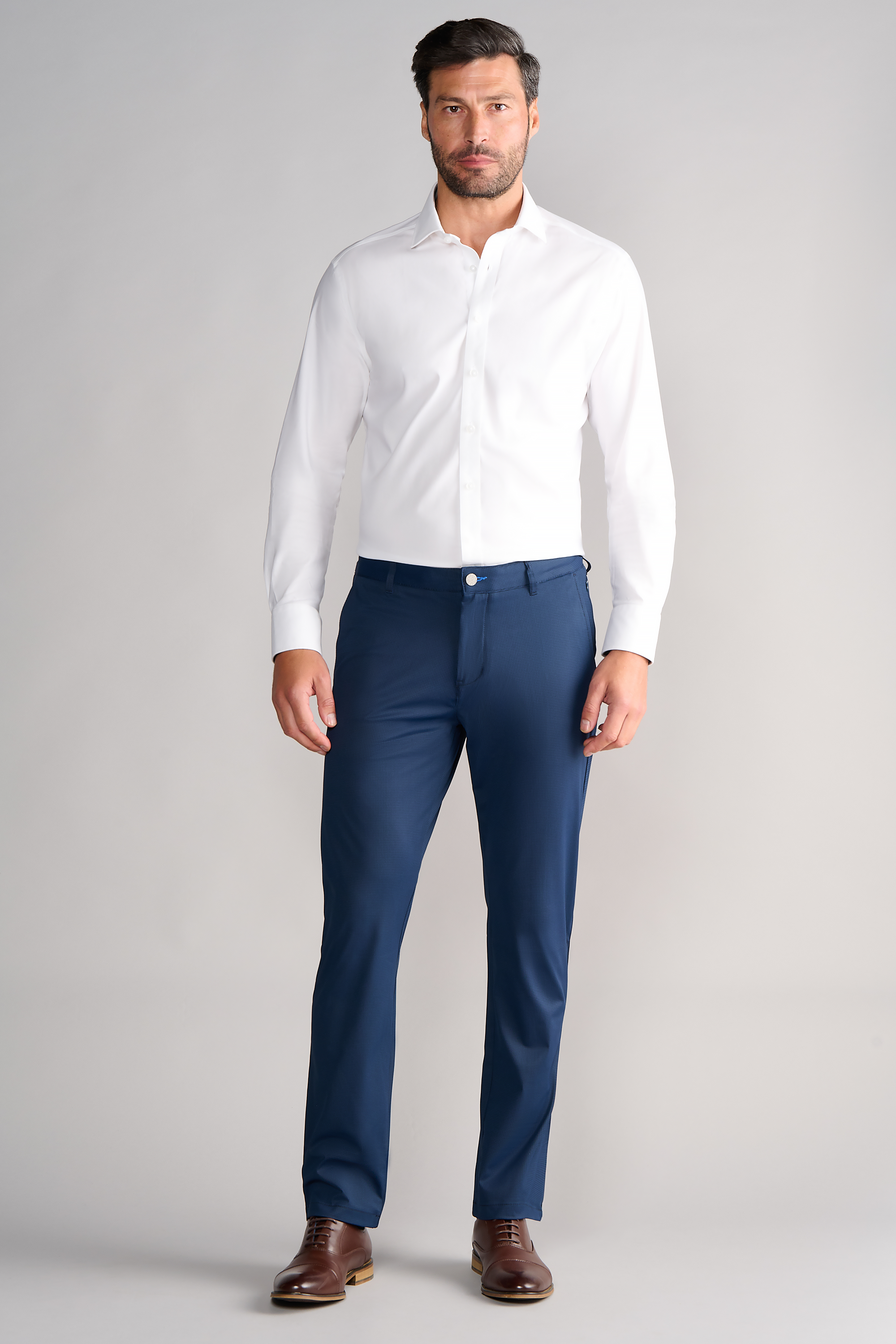 Performance Pants // Navy Houndstooth