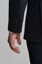 Performance Blazer // Navy Pin Stripe