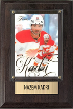 Nazem Kadri Calgary Flames Fan Gift Plaque 4x6 1 Card Upper Deck 2024 2025 2026
