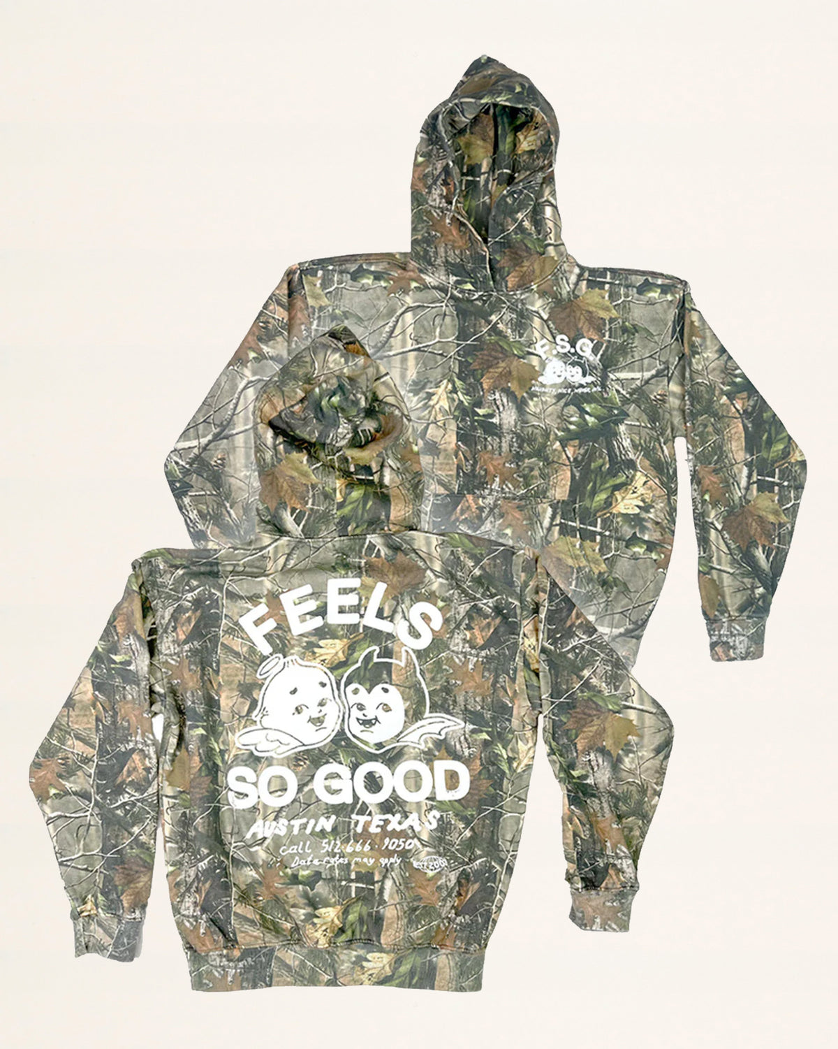 Never Evil Camo Hoodie