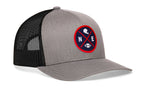 New England Football Trucker Hat  |  NE X Snapback