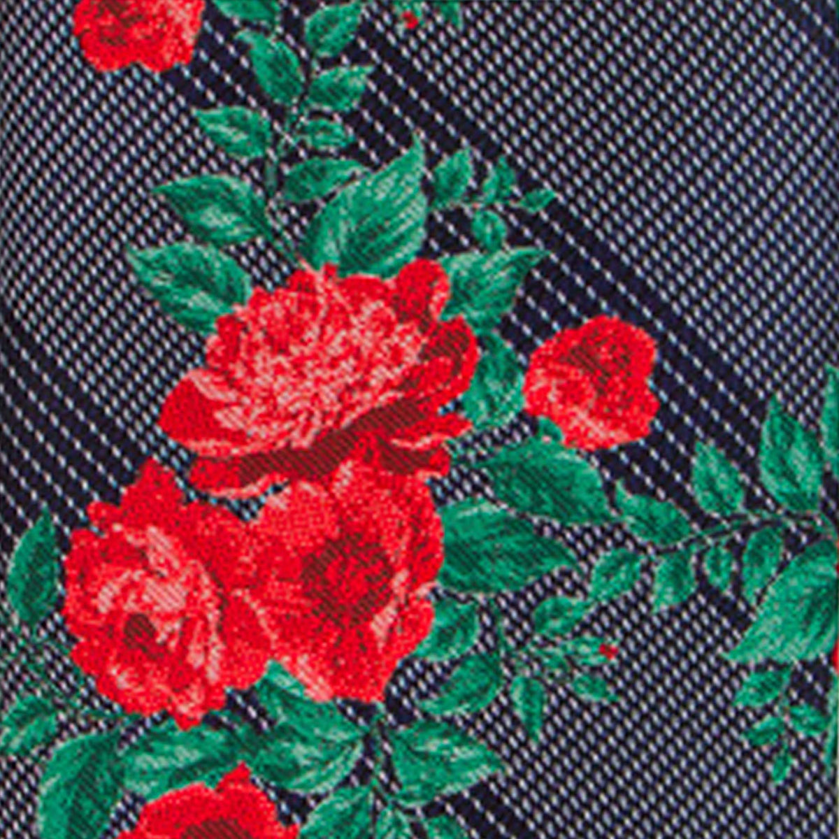 Vittorio Farina Men's Floral Design Necktie & Pocket Square